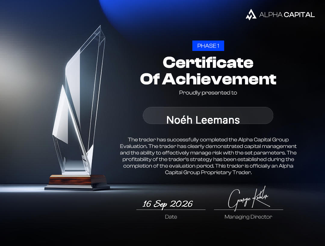 Phase 1 Pass certificate